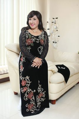 áo dài nhung