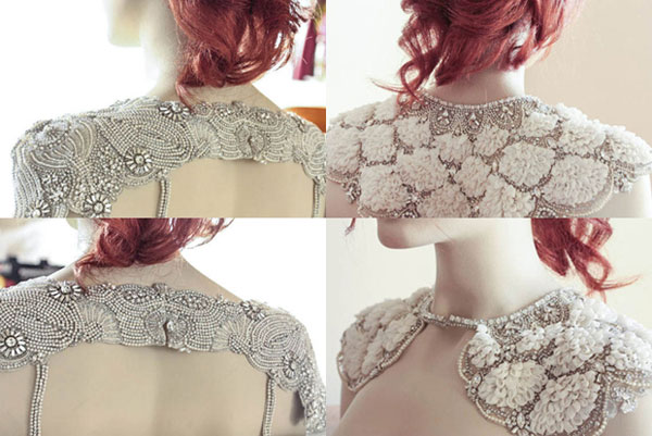 vải áo dài đính đá kết cườm