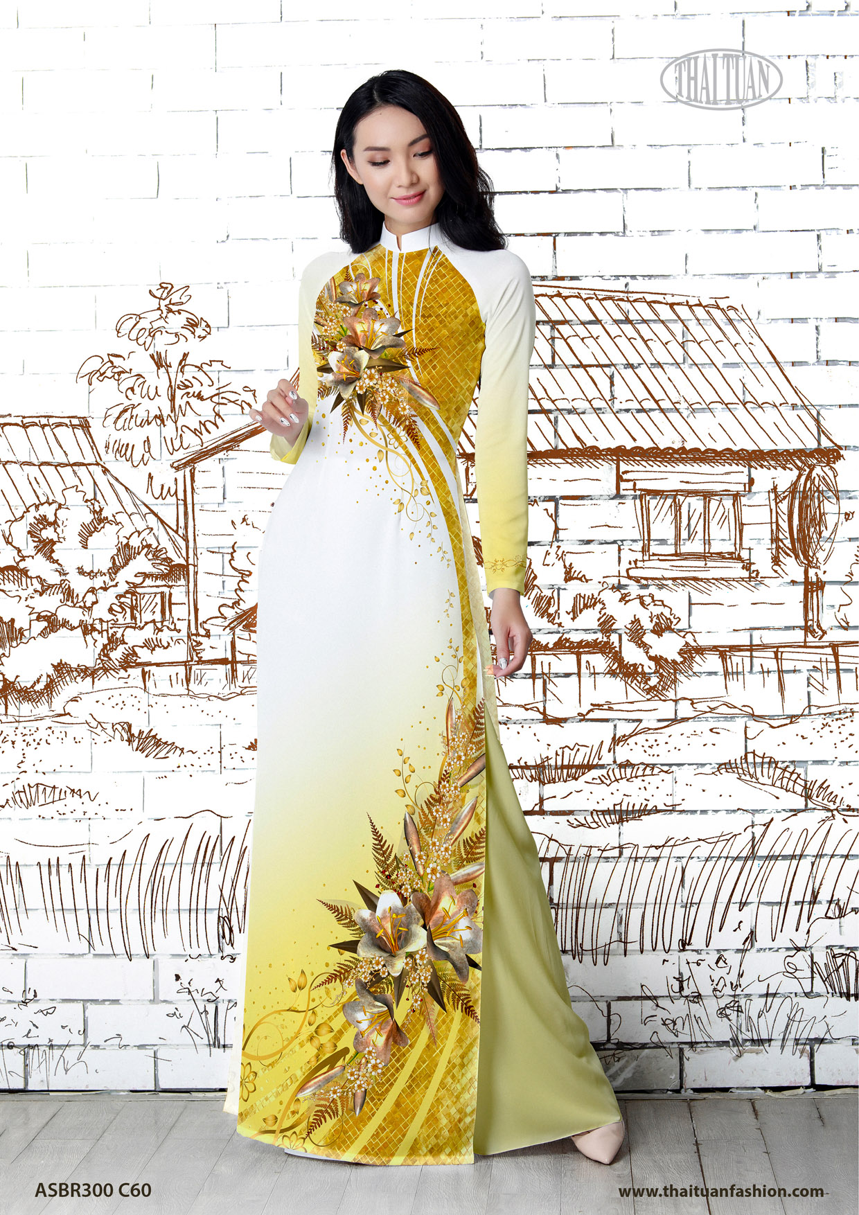 vải áo dài đẹp Thái Tuấn
